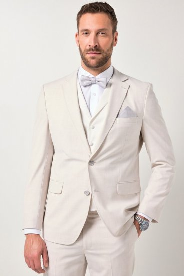 JP1880 846048 Colete de casamento Branco sujo - Fatos - Fatos de Homem Tamanhos Grandes