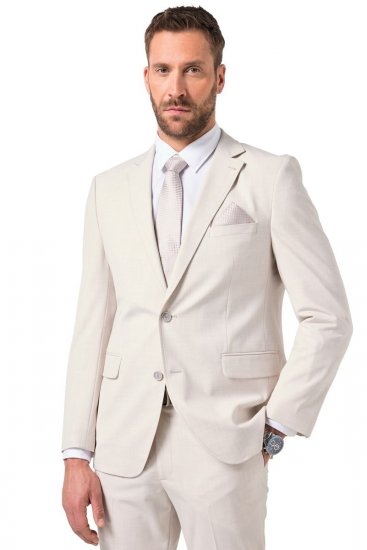 JP1880 Furore Flexnamic Blazer Branco sujo - Fatos - Fatos de Homem Tamanhos Grandes