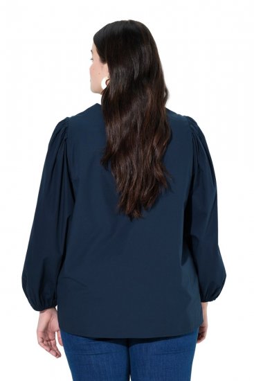 Ulla Popken 846197 Casaco Azul-marinho - Jaquetas - Casacos plus size para mulher