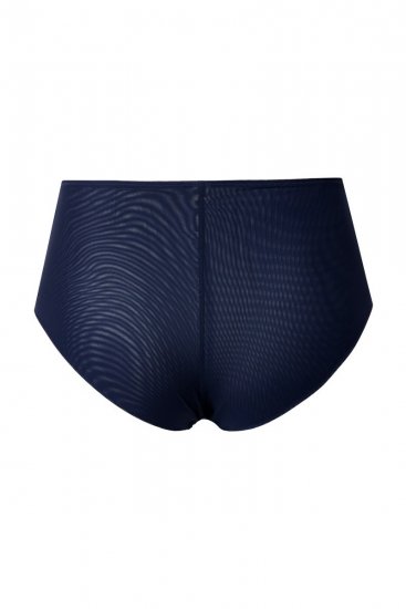 Ulla Popken 846235 Cuecas hipster com renda Azul-marinho - Cuecas - 
