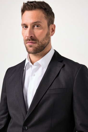 JP1880 Korsika Blazer com aspeto de linho Preto - Fatos - Fatos de Homem Tamanhos Grandes