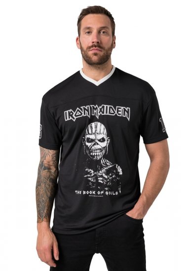 JP1880 Iron Maiden The Book of Souls T-Shirt Black - T-shirts de bandas - Camisetas de Bandas em Tamanhos Grandes