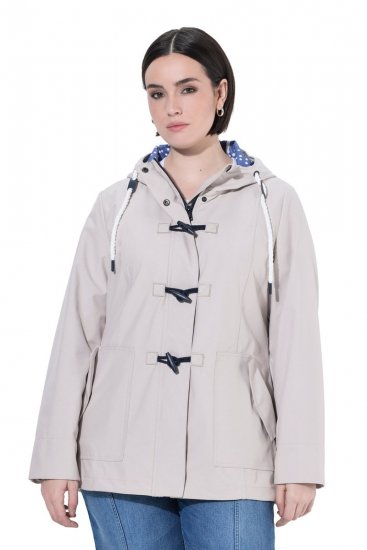 Ulla Popken 846853 Casaco softshell Champanhe - Jaquetas - Casacos plus size para mulher