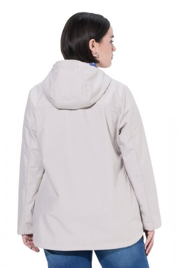 Ulla Popken 846853 Casaco softshell Champanhe - Jaquetas - Casacos plus size para mulher