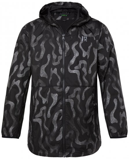 Jay-Pi 847852 Casaco outdoor ultraleve com estampado refletor Preto - Casacos - Casacos Homem Tamanhos Grandes