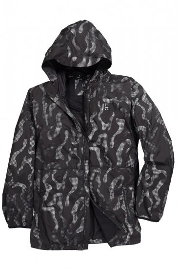 Jay-Pi 847852 Casaco outdoor ultraleve com estampado refletor Preto - Casacos - Casacos Homem Tamanhos Grandes