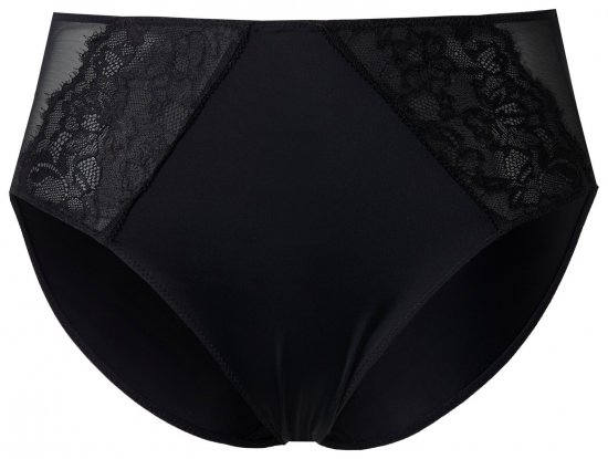 Ulla Popken 848693 Boxers com renda Preto - Cuecas - 