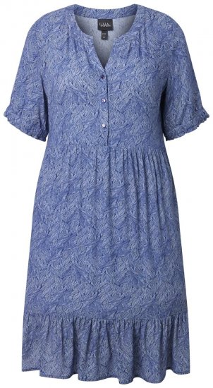 Ulla Popken 848724 Vestido estampado Multicolor - Vestidos - Vestidos para todos os tamanhos
