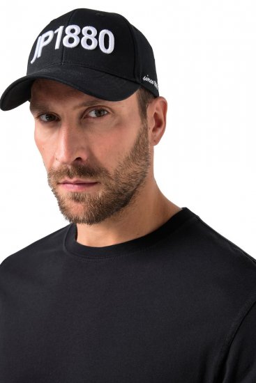 JP1880 848970 Boné Preto - Bonés - 