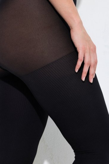 Ulla Popken 849063 Collants Preto - Collants & meias - 