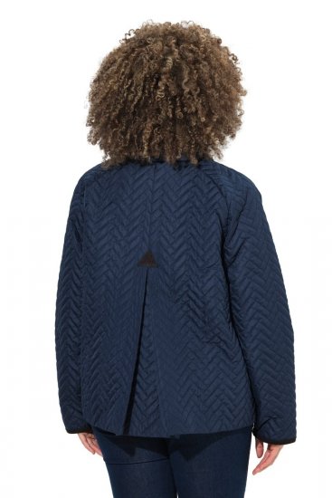 Ulla Popken 849111 Casaco acolchoado Azul-marinho - Jaquetas - Casacos plus size para mulher