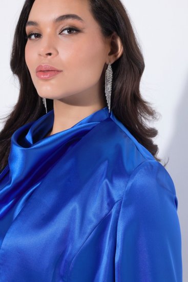 Ulla Popken 849457 Bolero Azul real - Ulla Popken - Roupa Plus-Size Ulla Popken