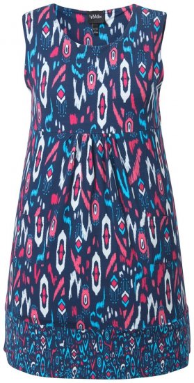 Ulla Popken 849887 Vestido de jersey sem mangas Azul-marinho - Vestidos em jersey - 