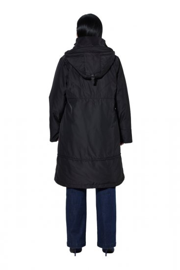 Ulla Popken 849908 Casaco de chuva Azul-marinho - Jaquetas - Casacos plus size para mulher
