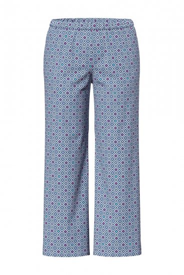 Ulla Popken 850045 Pijama de manga curta Azul claro - Pijamas/Loungewear - 