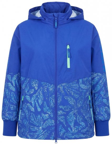 Ulla Popken 850339 Casaco técnico Azul real - Jaquetas - Casacos plus size para mulher