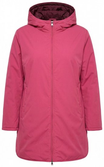 Ulla Popken 850361 Casaco técnico reversível HYPRAR Rosa-claro - Jaquetas - Casacos plus size para mulher