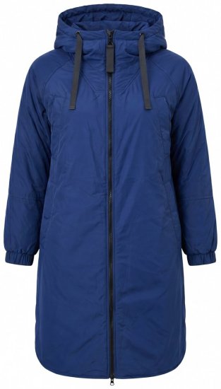 Ulla Popken 850376 Parka Índigo - Casacos - Casacos de Mulher em Tamanhos Grandes
