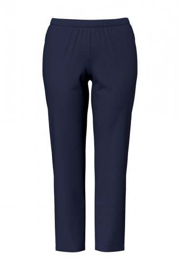 Ulla Popken 850403 Pijama com flores Azul-marinho - Pijamas/Loungewear - 
