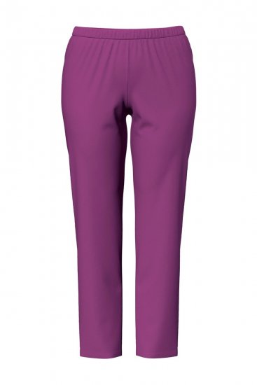 Ulla Popken 850403 Pijama com flores Violeta - Pijamas/Loungewear - 