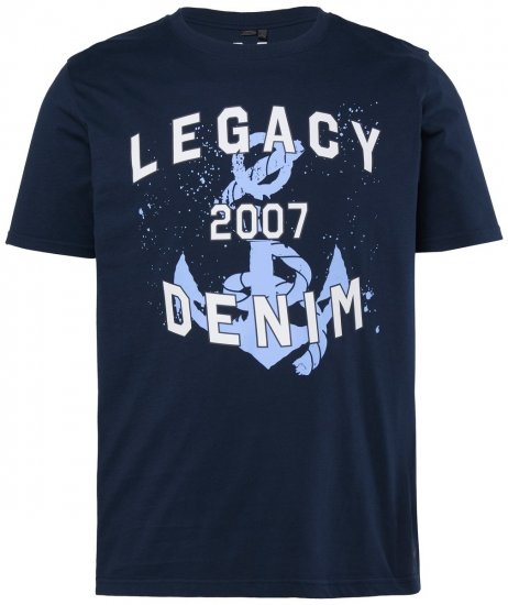 Men+ 440 T-shirt Legacy Denim Azul-marinho - T-shirts - T-shirts Homem Tamanhos Grandes