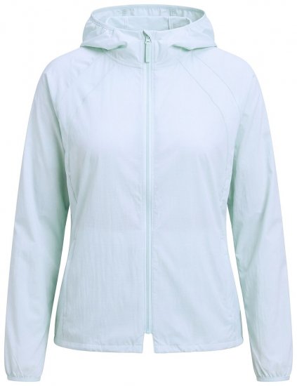 Ulla Popken 850452 Casaco técnico Azul claro - Jaquetas - Casacos plus size para mulher