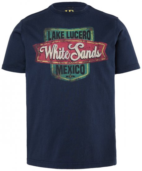 JP1880 850980 T-shirt com estampado em estilo vintage Azul-marinho TALL - TALL T-shirts - T-Shirts para Homens Altos