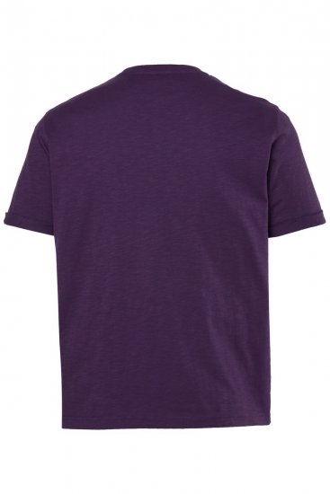 JP1880 850985 T-shirt com estampado no peito Roxo escuro TALL - TALL T-shirts - T-Shirts para Homens Altos
