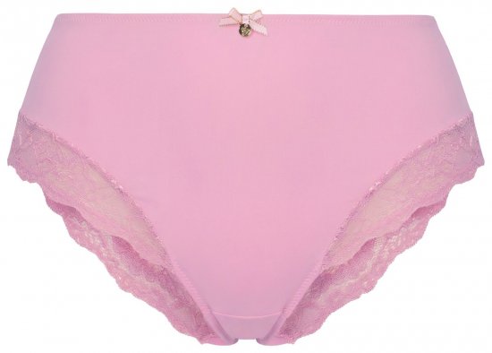 Ulla Popken 851165 Boxers com renda Rosa - Cuecas - 