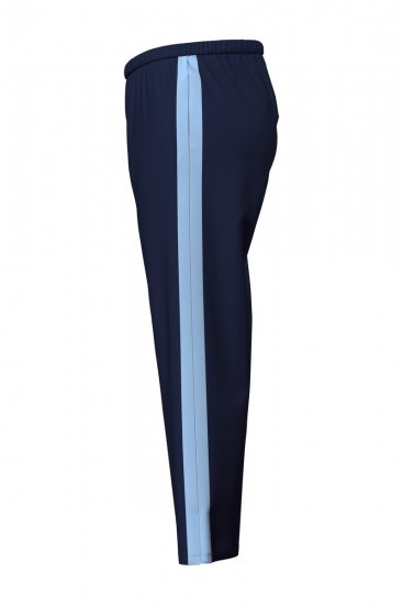 Ulla Popken 851245 Pijama às riscas Azul-marinho - Pijamas/Loungewear - 