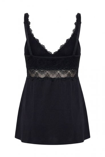 Ulla Popken 851693 Pijama Preto - Pijamas/Loungewear - 