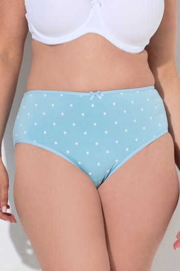 Ulla Popken 851714 Cuecas com padrão pack de 5 Preto - Cuecas - 