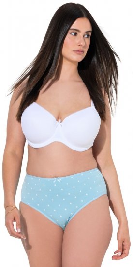 Ulla Popken 851714 Cuecas com padrão pack de 5 Preto - Cuecas - 