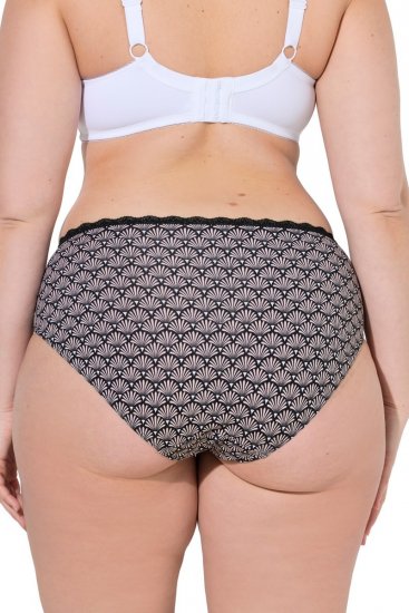 Ulla Popken 851730 Cuecas com padrão pack de 5 Bege - Cuecas - 
