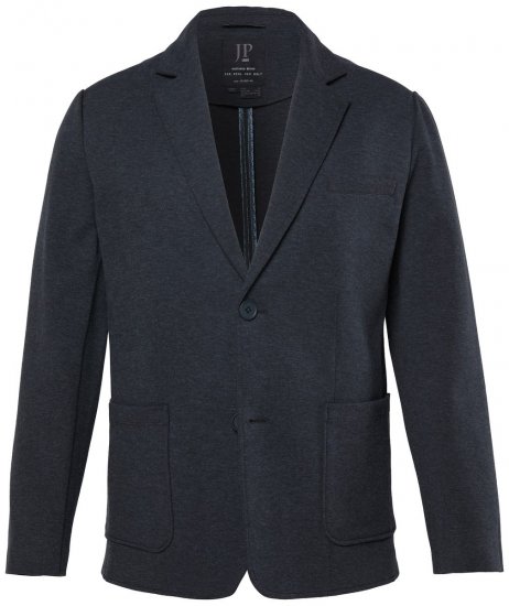 JP1880 Naples Flexnamic Blazer em jersey Cinzento escuro mesclado - Fatos - Fatos de Homem Tamanhos Grandes