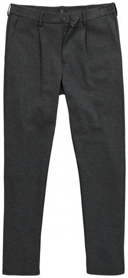 JP1880 Naples Flexnamic Calças em jersey Cinzento escuro mesclado - Fatos - Fatos de Homem Tamanhos Grandes