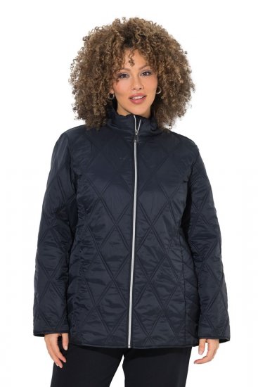 Ulla Popken 851777 Casaco acolchoado Preto - Jaquetas - Casacos plus size para mulher