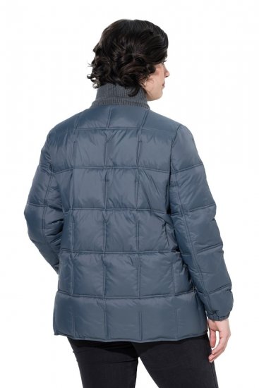 Ulla Popken 851791 Casaco acolchoado Azul-marinho - Jaquetas - Casacos plus size para mulher