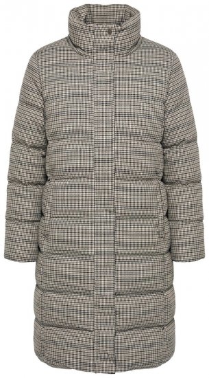 Ulla Popken 851801 Sobretudo acolchoado Branco sujo - Casacos - Casacos de Mulher em Tamanhos Grandes