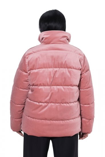 Ulla Popken 851819 Casaco de bombazina Rosa velho - Jaquetas - Casacos plus size para mulher