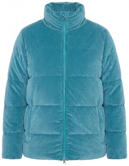 Ulla Popken 851819 Casaco de bombazina Cinzento - Jaquetas - Casacos plus size para mulher