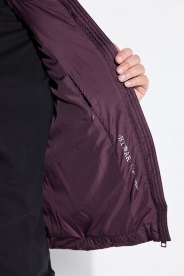 Ulla Popken 851833 Colete acolchoado com gola alta Castanho - Coletes - 