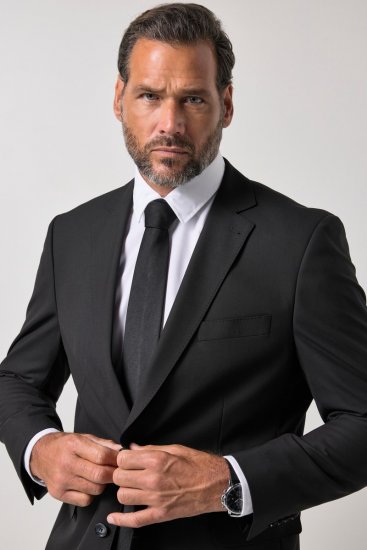 JP1880 Thor Flexnamic Blazer Preto - Fatos - Fatos de Homem Tamanhos Grandes