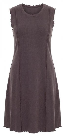Ulla Popken 852190 Vestido de jersey Castanho mogno - Vestidos de verão - Vestidos de verão plus size