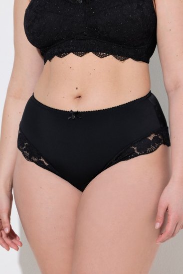 Ulla Popken 852930 Cuecas Preto - Cuecas - 