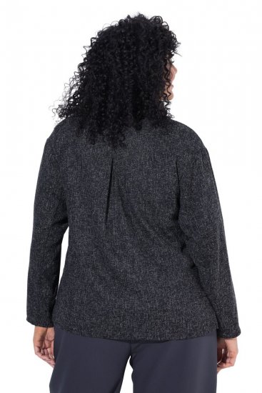 Ulla Popken 853477 Casaco Verde azeitona - Jaquetas - Casacos plus size para mulher