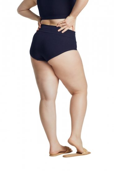 Ulla Popken 853611 Cuecas de grávida Azul-marinho - Cuecas - 