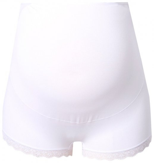 Ulla Popken 853631 Cuecas de grávida com renda Branco - Cuecas - 