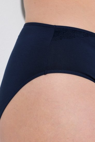 Ulla Popken 853698 Cuecas com renda pack de 5 Preto - Cuecas - 