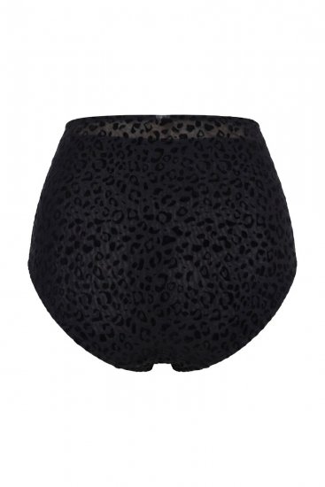 Ulla Popken 854551 Boxers com padrão animal Preto - Cuecas - 